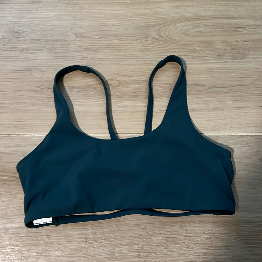 Vuori Teal Sports Bra